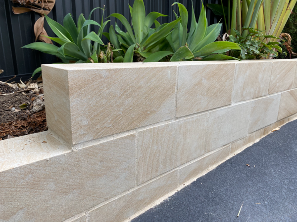 Banded Sandstone Sawn Blocks