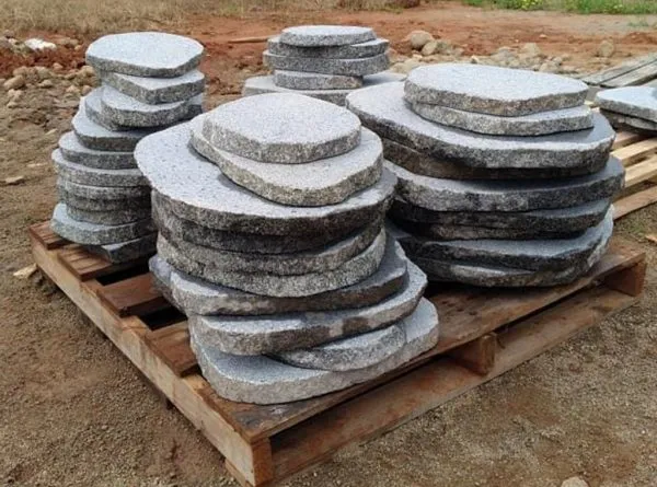 Forbes Grey Granite Stepping Stones