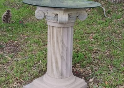 sandstone bar table