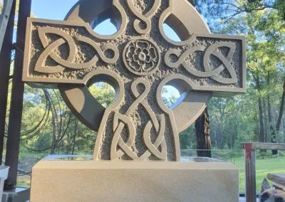 Sandstone Celtic Cross