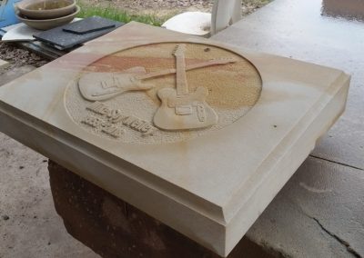 sandstone carving