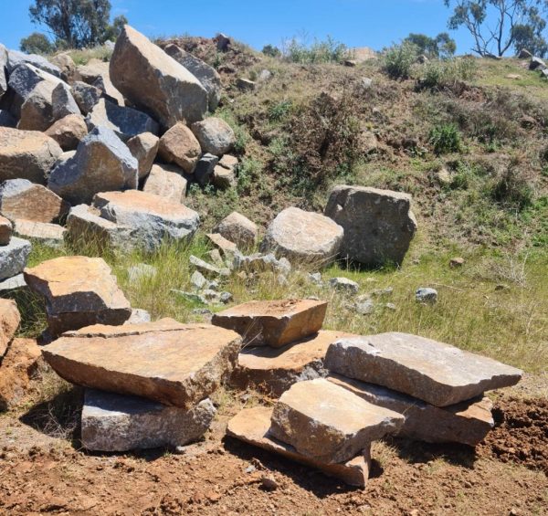 Riverina Granite Flat Boulder